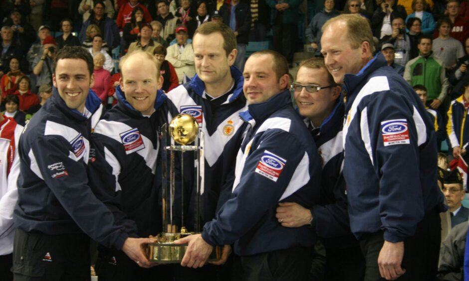 the Scotland team at the 2009 World Championship