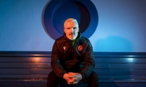 Jim Goodwin believes he can steer Dundee United away from relegation. Image: SNS.