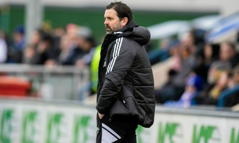 Cove Rangers manager Paul Hartley. Image: SNS