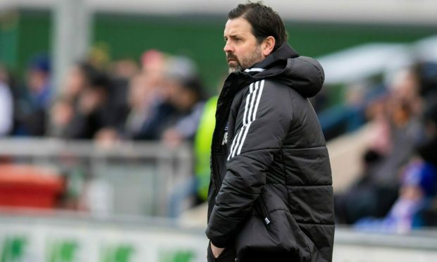 Cove Rangers manager Paul Hartley. Image: SNS