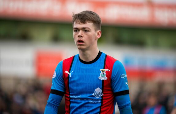 Caley Thistle loanee Jay Henderson. Image: SNS