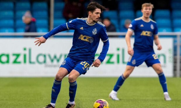 New Cove Rangers signing Jackson Longridge. Image: SNS