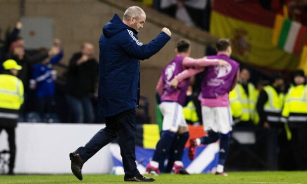 Scotland manager Steve Clarke. Image: SNS.