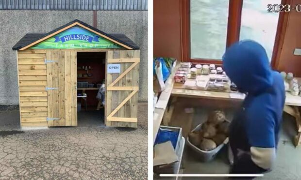 Two males stole £50 worth of goods from Hillside Farm Shop. Image: Hillside Farm Shop