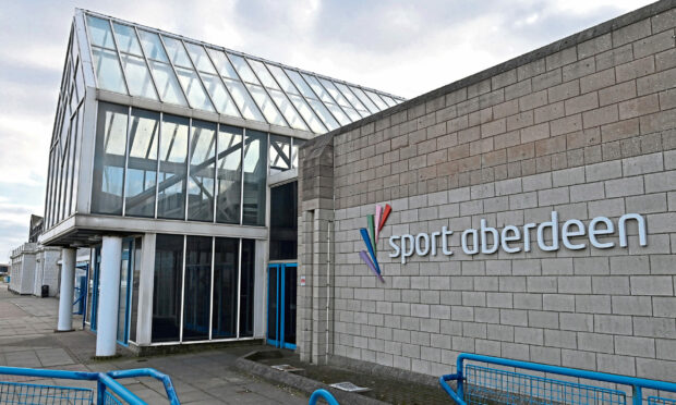 Aberdeen Beach Leisure centre which will be closing to be demolished