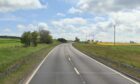 Iain Munro was stopped on the A9 south of the Cromarty Bridge. Image: Google Street View