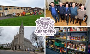 Inchgarth Community Centre, Bridge of Don and District Men's Shed, Holburn West Church and foodbanks are all to benefit from Aberdeen City Council's newly approved budget. Image: Clarke Cooper/DC Thomson