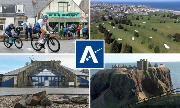 It is feared the funding cut could see Aberdeenshire miss out on a raft of potential visitors from day trippers to golfers. Image: Michael McCosh/DC Thomson