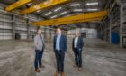 : Left to right: Adam Maitland (co-owner of Hutcheon Mearns), Iain Landsman (founder of Hutcheon Mearns Real Estate), Craig Hutcheon (co-owner of Hutcheon Mearns).