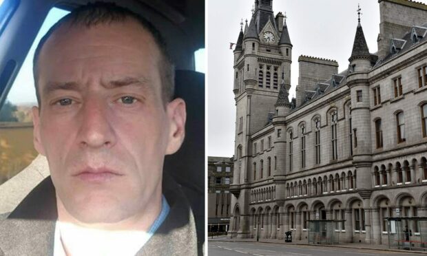 Allan Gillies was jailed for causing 'extreme fear, pain and mental suffering' to his dogs. Image: Facebook/DC Thomson.