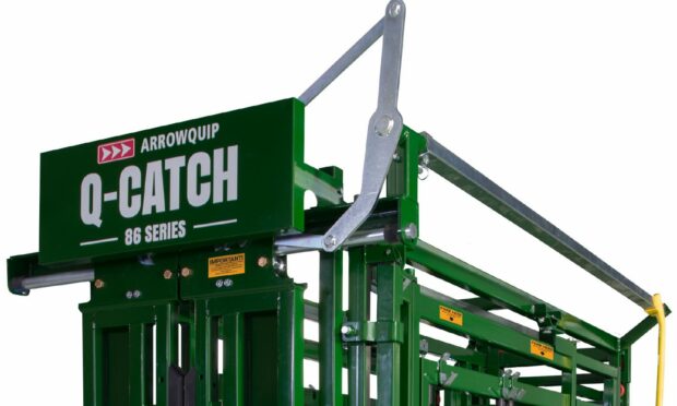 One of two gold awards was presented to Penderfeed Livestock Equipment for its Arrowquip Q-Catch 8 Series Squeeze Cattle Crush.