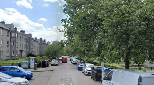 A number of the assault accusations are alleged to have taken place on Bedford Avenue, Aberdeen. Image: Google.
