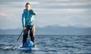 A new documentary follows Cal Major around Scotland's coastlines to try and understand more about the country's waters. Image: STV.