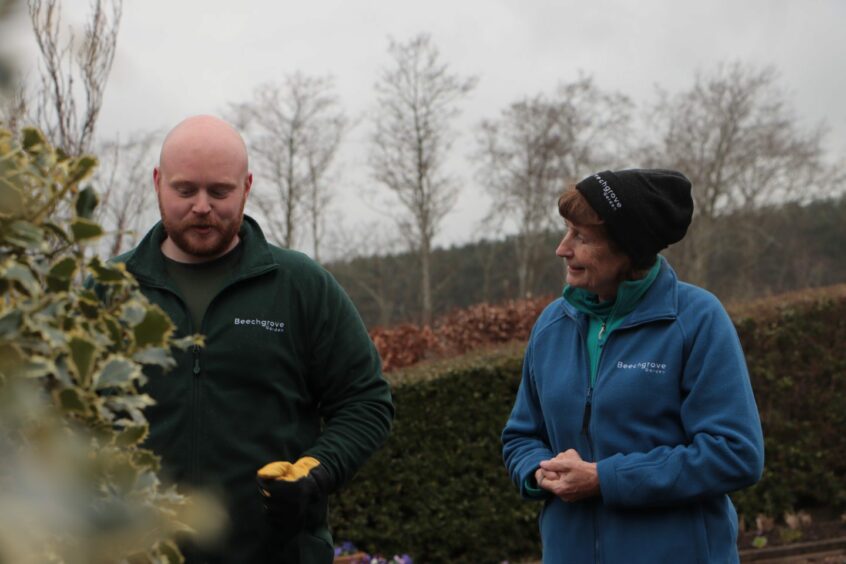 Scott Smith celebrates as Beechgrove Garden’s sapphire year begins