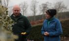 Carole and Scott discuss the garden winter overview at The Beechgrove Garden.