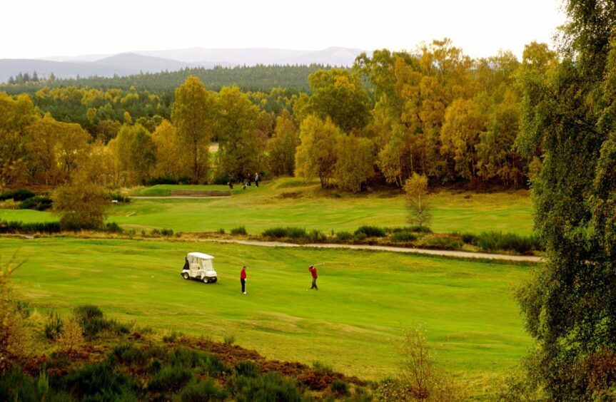 Boat of Garten has an idyllic setting in the Highlands.