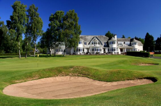 Rosemount golf course at Blairgowrie golf club