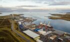 Lerwick Harbour / port is helping to shape Shetland's future