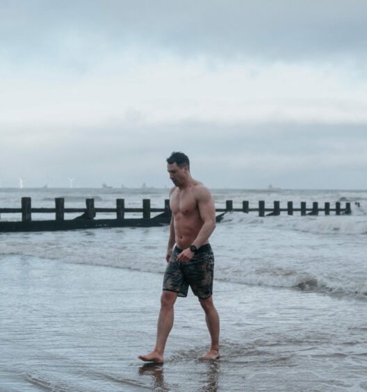 Made in Chelsea star Josh at the beach. Image: Josh Patterson.
