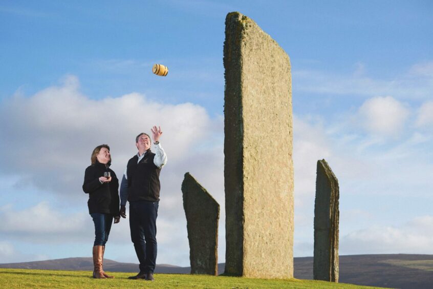 Stuart &amp; Adelle Brown are opening a whisky distillery in Orkney. Image: Lux