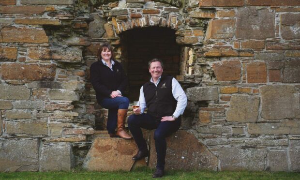 Stuart and Adelle Brown are opening a new whisky distillery in Orkney. Image: Lux