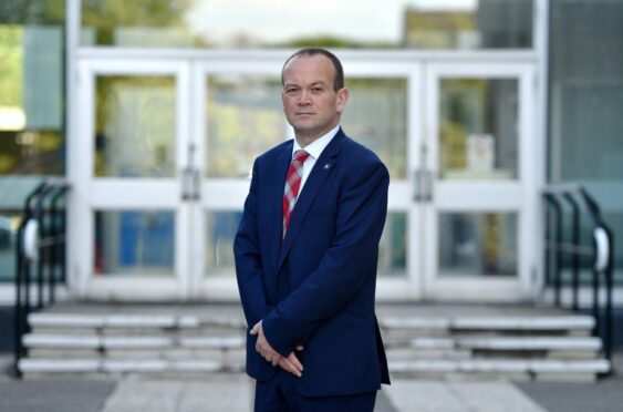 Aberdeenshire Council's director of education Laurence Findlay. Image: Darrell Benns
