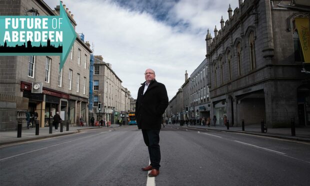 Bob Keiller on Union Street