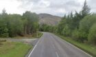 A87 road in Skye