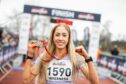 Natasha Phillips,   2023, women's Inverness Half Marathon winner. Image: Paul Campbell