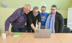 Members of the Highland Suicide Prevention Group: Keith Walker (Samaritans), Jim McCreath (Highland Council), Patrick Mullery (James Support Group) and Linda Birnie (Mikeysline) are examining ways to improve things in the Highlands.