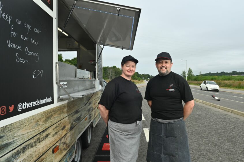 The Redshank Catering Co owners Owners Ann Marie Ross and Jamie Ross