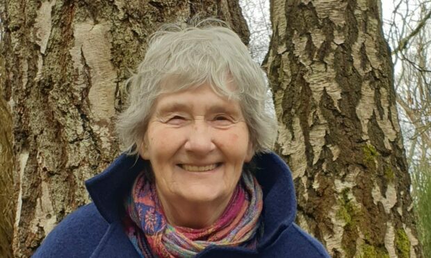 Jill Beavitt from Scoraig near Ullapool will perform her rap on her 85th Birthday Wednesday to help raise awareness of elderly care in the north west Highlands. Image: Becky Thomson.