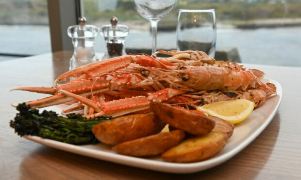 The north-east has excellent seafood restaurants including The Silver Darling. Image: Kenny Elrick/DC Thomson