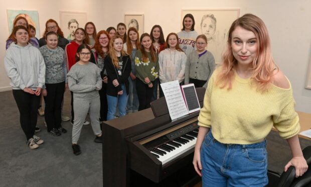 Eden Tredwell won the a competition to create her own musical at Aberdeen Arts Centre