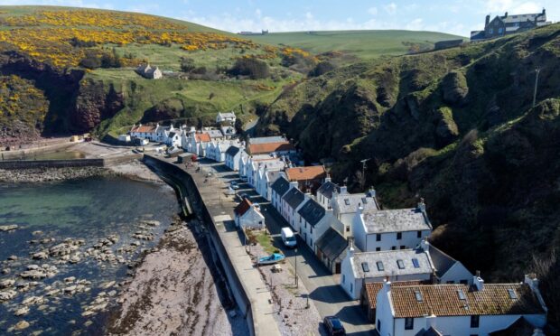 A derelict Pennan fishing cottage has gone up for sale and could become a new "dream home". Image Kenny Elrick/DC Thomson