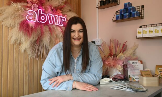 Shona Tough launched her own reflexology business and hasn't looked back. Image: Kenny Elrick/DC Thomson