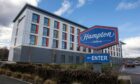 Hampton by Hilton hotel in Westhill will house the refugees. Image: Kath Flannery/DC Thomson.