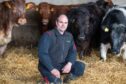 Craig farms with his wife Claire, near Strichen. Image: Kami Thomson/DC Thomson