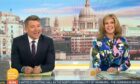 The Good Morning Britain presenter Kate Garraway was left smiling after Aberdeen City Council named a gritter in her honour. Image: Good Morning Britain.
