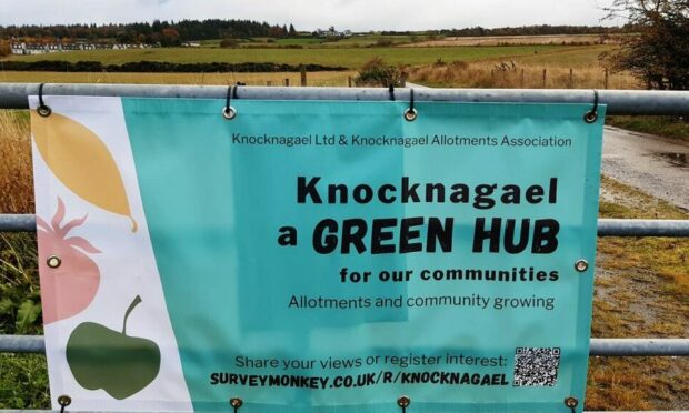 The community group wants to create a green hub at the government-owned Knocknagael Farm near Inverness