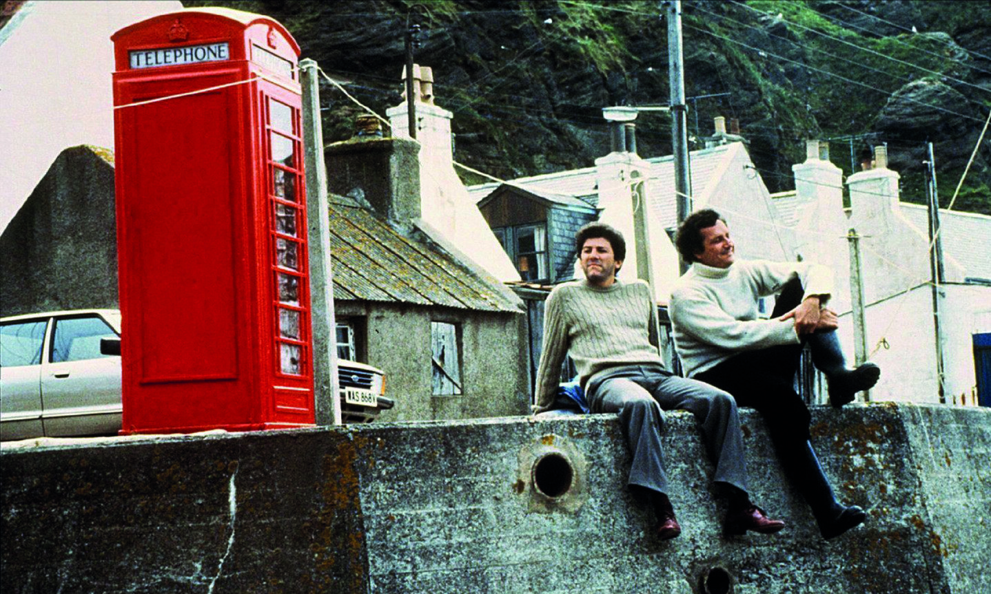 A famous scene from Local Hero in Pennan