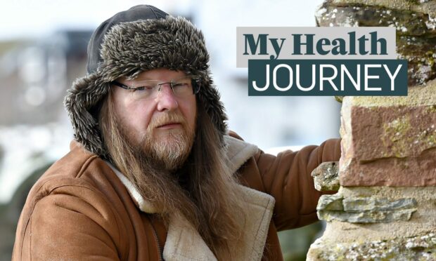 Tom Didcott talks about his health journey... and developing a baffling allergy to meat. Image: Sandy McCook/DC Thomson