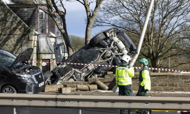 Friday's crash saw 17 vehicles involved. Image: Derek Ironside/Newsline Media.