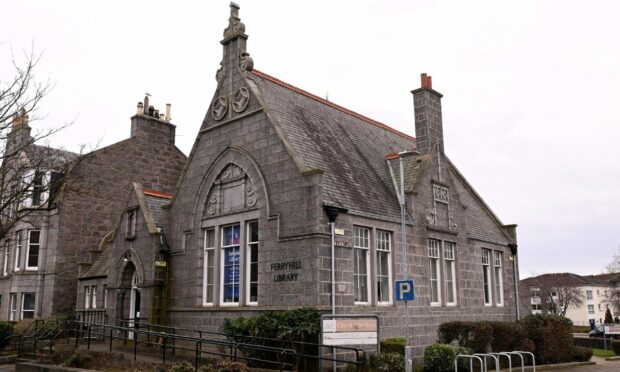 Ferryhill Library is one of the six libraries across Aberdeen to close at the end of the month. Image: Darrell Benns / DC Thomson.