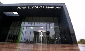 The outside of the HMP and YOI Grampian