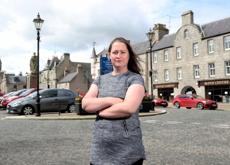 SNP group leader Gwyneth Petrie does not believe the Conservative/Liberal Democrat Aberdeenshire Council administration can have "though through" proposed cuts to bus services. Image: Scott Baxter/DC Thomson.