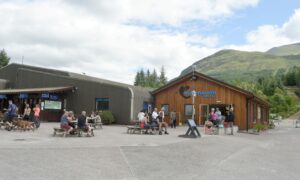 Nevis Range Base Camp Hotel, constructed just a stone's throw away from Nevis Range’s Mountain Gondola, will open to its first stream of guests on Saturday. Image: Sandy McCook/ DC Thomson