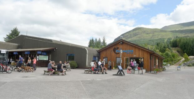 Nevis Range Base Camp Hotel, constructed just a stone's throw away from Nevis Range’s Mountain Gondola, will open to its first stream of guests on Saturday. Image: Sandy McCook/ DC Thomson