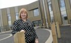 Pam Dudek, chief executive of NHS Highland and former nurse praised the centre for its welcoming and airy feel which will help relax patients. Image: Sandy McCook/DC Thomson.