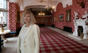 Samantha Kane took over Carbisdale Castle a year ago Image Sandy McCook/DC Thomson
